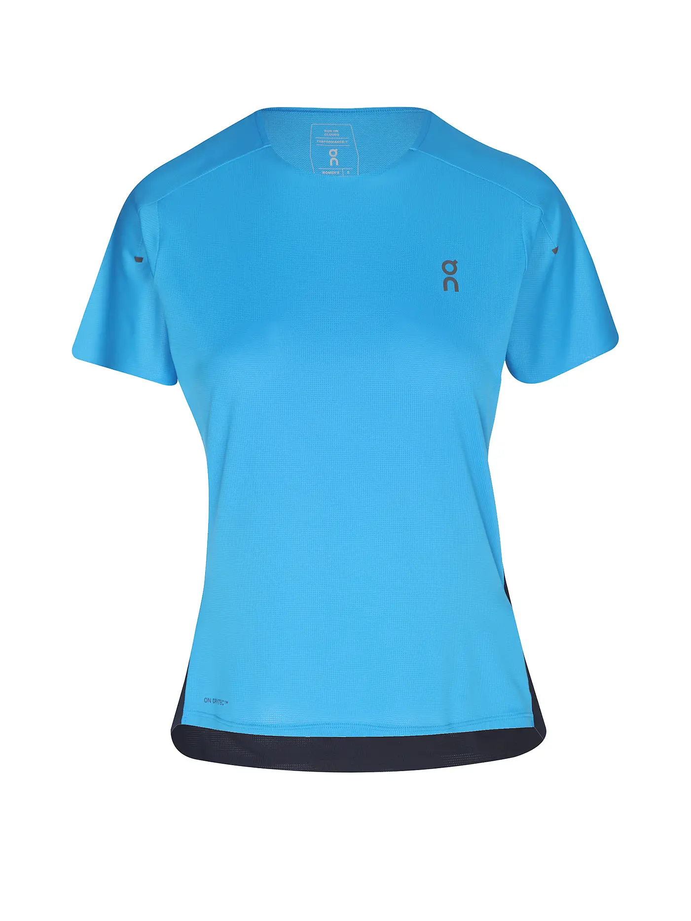 ON | Damen Laufshirt Performance-T | blau